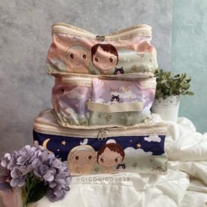 Jala.Jala Travel Organizer Premium Bahan Jala-jala